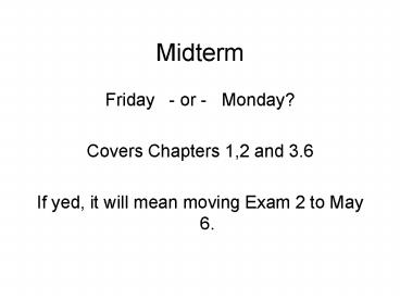Midterm