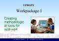 Creating methodological tools for wp2-wp4 PowerPoint PPT Presentation