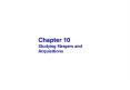 Chapter 10 Studying Mergers and Acquisitions PowerPoint PPT Presentation
