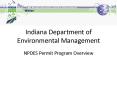 Indiana Department of Environmental Management PowerPoint PPT Presentation