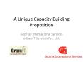 A Unique Capacity Building Proposition PowerPoint PPT Presentation