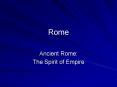 Rome PowerPoint PPT Presentation