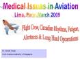 Medical Issues in Aviation PowerPoint PPT Presentation