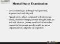 Mental Status Examination PowerPoint PPT Presentation