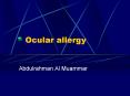 Ocular allergy PowerPoint PPT Presentation