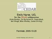 Emily Nurse, UCL