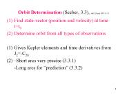 Orbit Determination Seeber, 3'3, sat05_42'ppt, 20051122