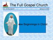 The Full Gospel Church