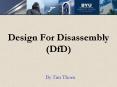 Design For Disassembly DfD PowerPoint PPT Presentation