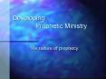 Developing Prophetic Ministry PowerPoint PPT Presentation