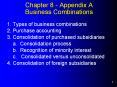 Chapter 8 - Appendix A Business Combinations PowerPoint PPT Presentation