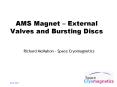 AMS Magnet External Valves and Bursting Discs PowerPoint PPT Presentation