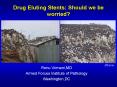 Drug Eluting Stents: Should we be worried PowerPoint PPT Presentation