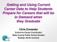 Getting and Using Current Career Data to Help Students Prepare for Careers that will be in Demand wh PowerPoint PPT Presentation