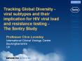 Tracking Global Diversity viral subtypes and their implication for HIV viral load and resistance tes PowerPoint PPT Presentation