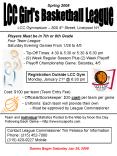 LCC Girl's Basketball League PowerPoint PPT Presentation