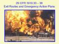 PowerPoint Presentation Exit Routes, Emergency Action Plans, Fire Prevention Plans, and Fire Protect PowerPoint PPT Presentation
