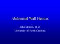 Abdominal Wall Hernias PowerPoint PPT Presentation