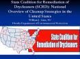 State Coalition for Remediation of Drycleaners SCRD: National Overview of Cleanup Strategies in the PowerPoint PPT Presentation