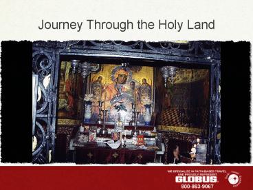 Journey Through the Holy Land