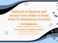 Removal of Bacteria and Viruses from Water in Rural Areas of Developing Countries PowerPoint PPT Presentation