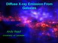 Diffuse X-ray Emission From Galaxies PowerPoint PPT Presentation