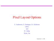 Pixel Layout Options