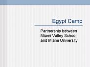 Egypt Camp