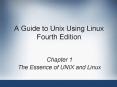 A Guide to Unix Using Linux Fourth Edition PowerPoint PPT Presentation