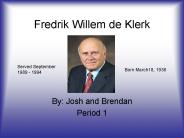 Fredrik Willem de Klerk