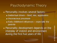 Psychodynamic Theory