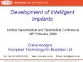 Diana Hodgins European Technology for Business Ltd PowerPoint PPT Presentation