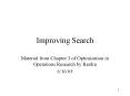 Improving Search PowerPoint PPT Presentation