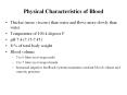 Physical%20Characteristics%20of%20Blood PowerPoint PPT Presentation