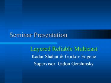 presentation player overlay