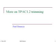 More on TPAC1.2 trimming