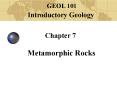 Chapter 7 Metamorphic Rocks PowerPoint PPT Presentation
