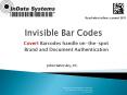Invisible Bar Codes PowerPoint PPT Presentation