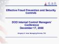 Effective Fraud Prevention and Security Controls PowerPoint PPT Presentation