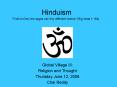 Hinduism PowerPoint PPT Presentation