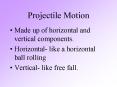 Projectile Motion PowerPoint PPT Presentation