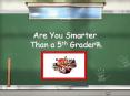 Are You Smarter Than a 5th Grader? PowerPoint PPT Presentation