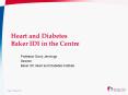 Heart and Diabetes Baker IDI in the Centre PowerPoint PPT Presentation