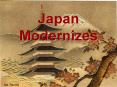 Japan Modernizes PowerPoint PPT Presentation