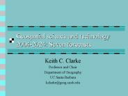 Geospatial science and technology 20042024: Seven forecasts