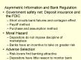 Asymmetric Information and Bank Regulation PowerPoint PPT Presentation