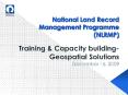 National Land Record Management Programme (NLRMP) PowerPoint PPT Presentation