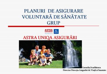 PLANURI DE ASIGURARE VOLUNTARA DE SANATATE GRUP