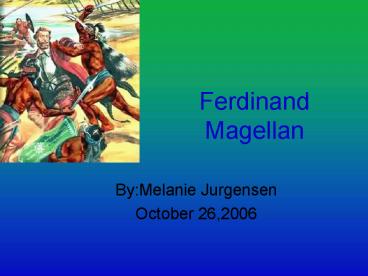 Ferdinand Magellan