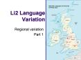 Li2 Language Variation PowerPoint PPT Presentation